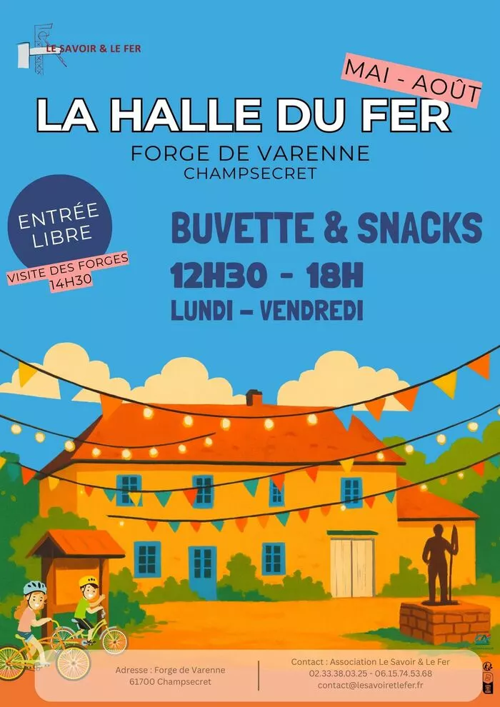 Affiche de la Halle du Fer, saison 2026