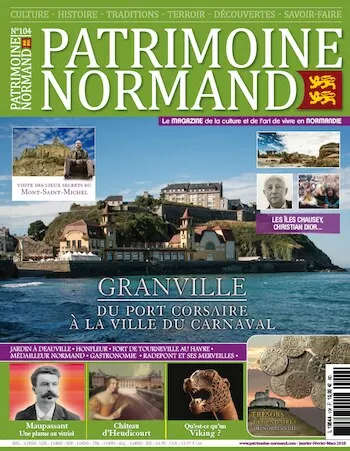 Couverture du magazine Patrimoine normand n°104
